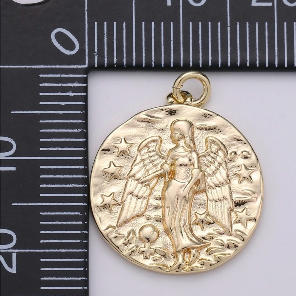 14k Gold Filled angel pendant. - Picture 3 of 3